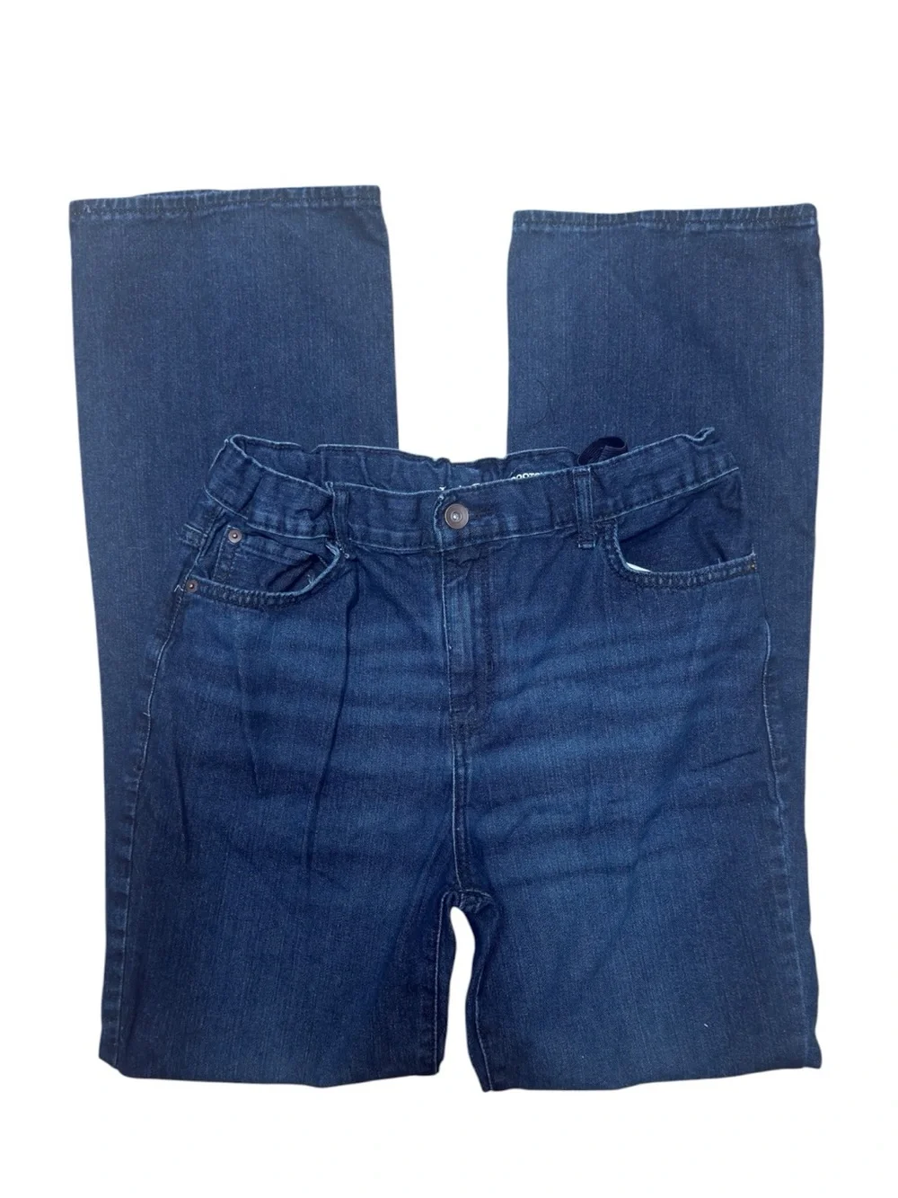 Children’s Place Boy’s Relaxed Fit Dark Wash Bootcut Denim Jeans EUC